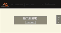 Desktop Screenshot of flatlinemaps.com